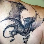 Фото татуировки дракон от 24.09.2018 №115 - dragon tattoo - tattoo-photo.ru