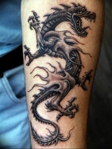 Фото татуировки дракон от 24.09.2018 №122 - dragon tattoo - tattoo-photo.ru