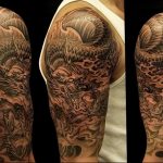 Фото татуировки дракон от 24.09.2018 №125 - dragon tattoo - tattoo-photo.ru