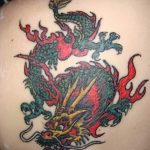 Фото татуировки дракон от 24.09.2018 №135 - dragon tattoo - tattoo-photo.ru