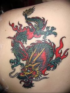 Фото татуировки дракон от 24.09.2018 №135 - dragon tattoo - tattoo-photo.ru