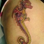 Фото татуировки дракон от 24.09.2018 №153 - dragon tattoo - tattoo-photo.ru