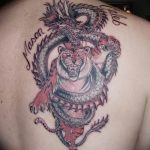 Фото татуировки дракон от 24.09.2018 №154 - dragon tattoo - tattoo-photo.ru