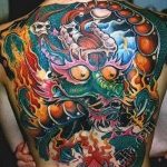 Фото татуировки дракон от 24.09.2018 №171 - dragon tattoo - tattoo-photo.ru