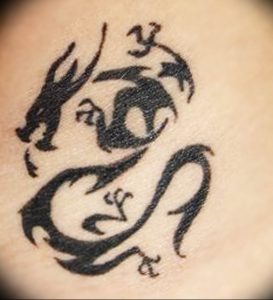 Фото татуировки дракон от 24.09.2018 №177 - dragon tattoo - tattoo-photo.ru
