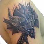 Фото татуировки дракон от 24.09.2018 №188 - dragon tattoo - tattoo-photo.ru