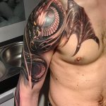 Фото татуировки дракон от 24.09.2018 №195 - dragon tattoo - tattoo-photo.ru