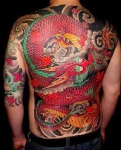 Фото татуировки дракон от 24.09.2018 №198 - dragon tattoo - tattoo-photo.ru