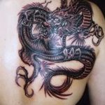 Фото татуировки дракон от 24.09.2018 №213 - dragon tattoo - tattoo-photo.ru