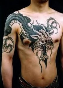 Фото татуировки дракон от 24.09.2018 №274 - dragon tattoo - tattoo-photo.ru