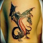 Фото татуировки дракон от 24.09.2018 №293 - dragon tattoo - tattoo-photo.ru