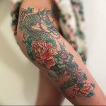 Фото татуировки дракон от 24.09.2018 №300 - dragon tattoo - tattoo-photo.ru