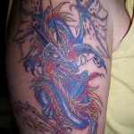 Фото татуировки дракон от 24.09.2018 №301 - dragon tattoo - tattoo-photo.ru