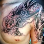 Фото татуировки дракон от 24.09.2018 №325 - dragon tattoo - tattoo-photo.ru