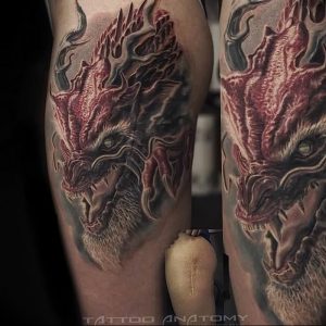 Фото татуировки дракон от 24.09.2018 №333 - dragon tattoo - tattoo-photo.ru