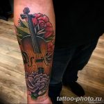Фото тату Виолончель 26.10.2018 №030 - photo tattoo cello - tattoo-photo.ru