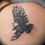 Фото тату беркут 10.10.2018 №091 - tattoo eagle - tattoo-photo.ru