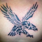Фото тату беркут 10.10.2018 №121 - tattoo eagle - tattoo-photo.ru