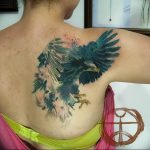 Фото тату беркут 10.10.2018 №128 - tattoo eagle - tattoo-photo.ru