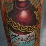 Фото тату виноград 10.10.2018 №115 - tattoo grapes - tattoo-photo.ru