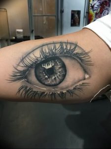 Фото тату глаз 10.10.2018 №055 - eye tattoo - tattoo-photo.ru