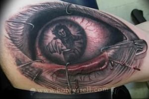 Фото тату глаз 10.10.2018 №126 - eye tattoo - tattoo-photo.ru