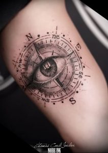 Фото тату глаз 10.10.2018 №332 - eye tattoo - tattoo-photo.ru