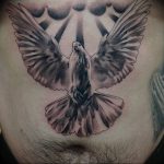 Фото тату голубь 26.10.2018 №254 - tattoo dove - tattoo-photo.ru