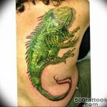 Фото тату игуана 26.10.2018 №110 - tattoo iguana - tattoo-photo.ru