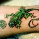 Фото тату игуана 26.10.2018 №125 - tattoo iguana - tattoo-photo.ru