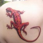 Фото тату игуана 26.10.2018 №127 - tattoo iguana - tattoo-photo.ru