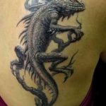 Фото тату игуана 26.10.2018 №140 - tattoo iguana - tattoo-photo.ru