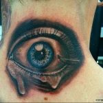 Фото тату слеза под глазом 10.10.2018 №068 - tattoo is a tear under the eye - tattoo-photo.ru