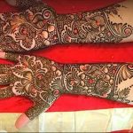 Фото Арабское мехенди 11.10.2018 №052 - Arab mehendi - tattoo-photo.ru