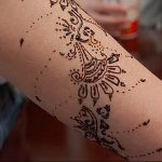 Фото Арабское мехенди 11.10.2018 №053 - Arab mehendi - tattoo-photo.ru