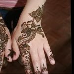 Фото Арабское мехенди 11.10.2018 №064 - Arab mehendi - tattoo-photo.ru