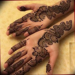 Фото Арабское мехенди 11.10.2018 №065 - Arab mehendi - tattoo-photo.ru