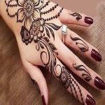 Фото Арабское мехенди 11.10.2018 №066 - Arab mehendi - tattoo-photo.ru