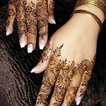 Фото Арабское мехенди 11.10.2018 №067 - Arab mehendi - tattoo-photo.ru