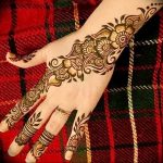 Фото Арабское мехенди 11.10.2018 №073 - Arab mehendi - tattoo-photo.ru