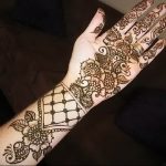 Фото Арабское мехенди 11.10.2018 №075 - Arab mehendi - tattoo-photo.ru