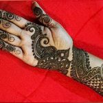 Фото Арабское мехенди 11.10.2018 №076 - Arab mehendi - tattoo-photo.ru