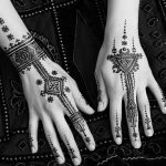 Фото Арабское мехенди 11.10.2018 №079 - Arab mehendi - tattoo-photo.ru