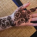 Фото Арабское мехенди 11.10.2018 №091 - Arab mehendi - tattoo-photo.ru