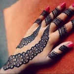 Фото Арабское мехенди 11.10.2018 №097 - Arab mehendi - tattoo-photo.ru