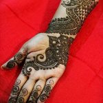 Фото Арабское мехенди 11.10.2018 №105 - Arab mehendi - tattoo-photo.ru