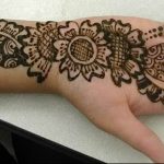 Фото Арабское мехенди 11.10.2018 №117 - Arab mehendi - tattoo-photo.ru