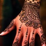 Фото Арабское мехенди 11.10.2018 №121 - Arab mehendi - tattoo-photo.ru