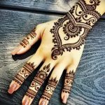 Фото Арабское мехенди 11.10.2018 №135 - Arab mehendi - tattoo-photo.ru