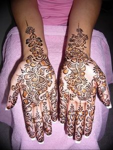 Фото Арабское мехенди 11.10.2018 №149 - Arab mehendi - tattoo-photo.ru